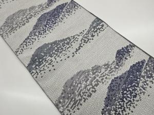 抽象山並み模様織出し名古屋帯